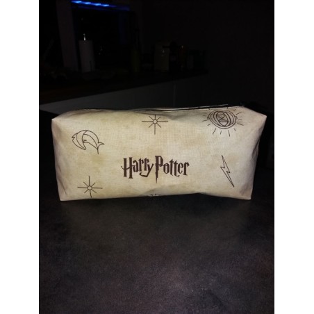 Trousse d'école rectangulaire version Harry Potter